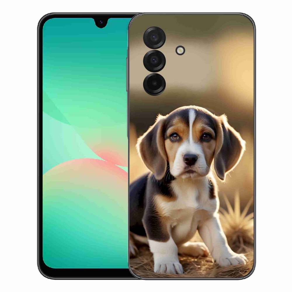 Gelový kryt mmCase na Samsung Galaxy A27 5G - roztomilý bígl