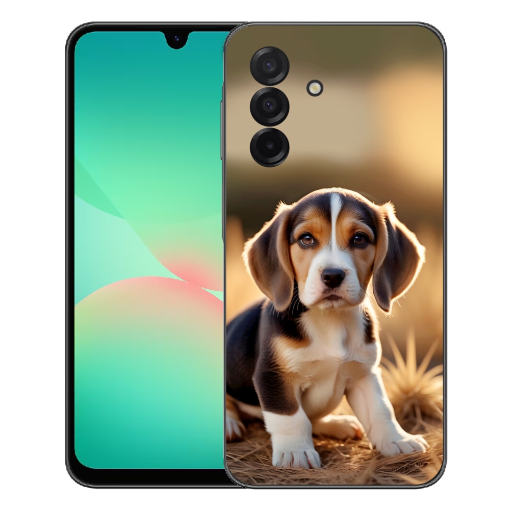 Gelový kryt mmCase na Samsung Galaxy A27 5G - roztomilý bígl