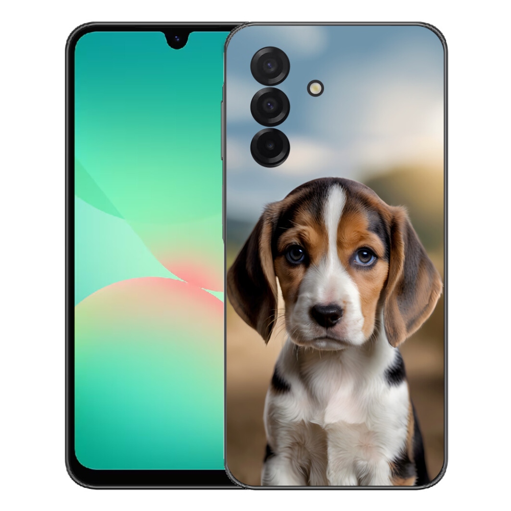 Gelový kryt mmCase na Samsung Galaxy A27 5G - roztomilý bígl