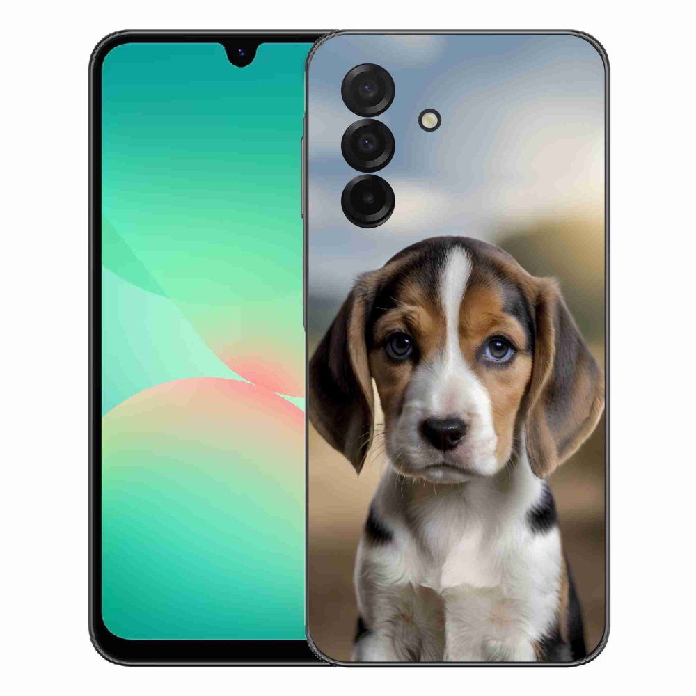 Gelový kryt mmCase na Samsung Galaxy A27 5G - roztomilý bígl