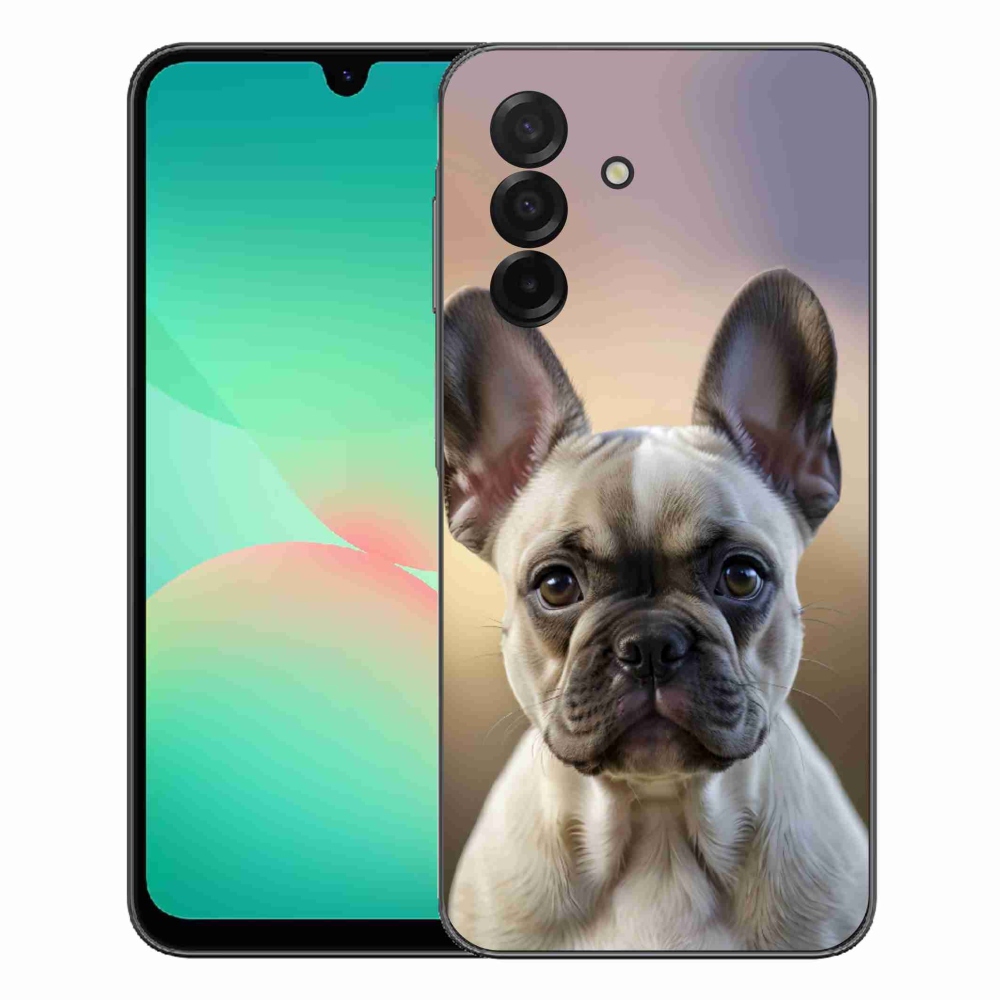 Gelový kryt mmCase na Samsung Galaxy A27 5G - roztomilý francouzský buldoček