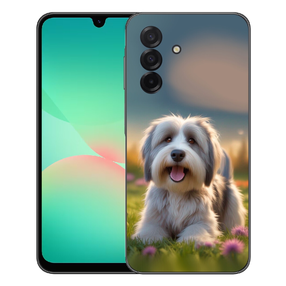 Gelový kryt mmCase na Samsung Galaxy A27 5G - roztomilý havanský psík