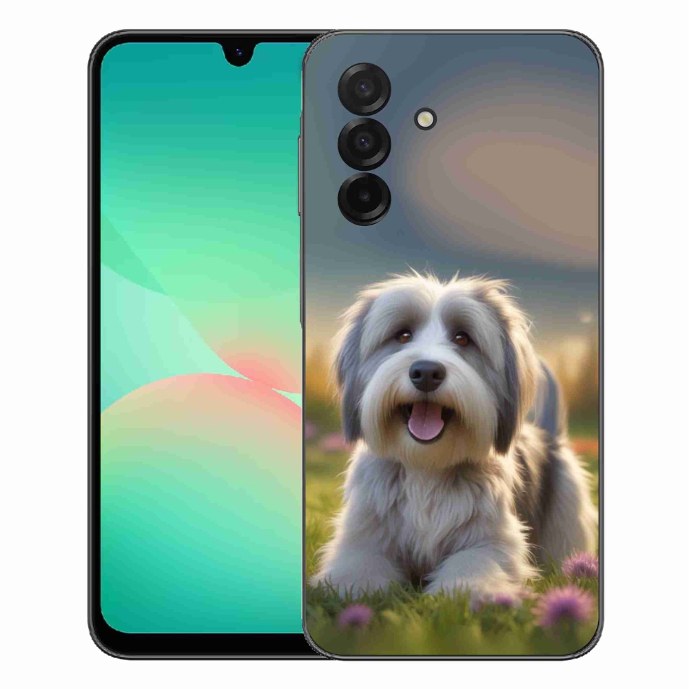 Gelový kryt mmCase na Samsung Galaxy A27 5G - roztomilý havanský psík