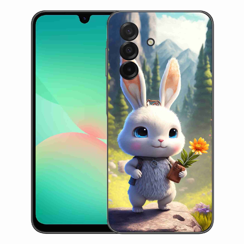 Gelový kryt mmCase na Samsung Galaxy A27 5G - roztomilý králíček