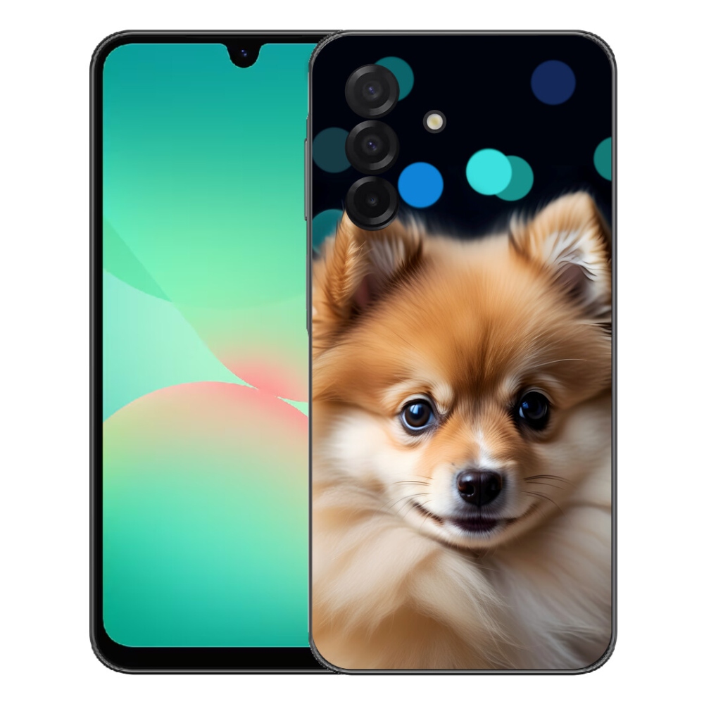 Gelový kryt mmCase na Samsung Galaxy A27 5G - roztomilý pomeranian