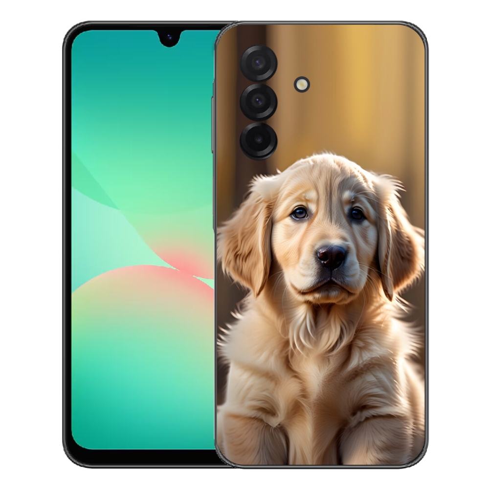Gelový kryt mmCase na Samsung Galaxy A27 5G - roztomilý zlatý retrívr