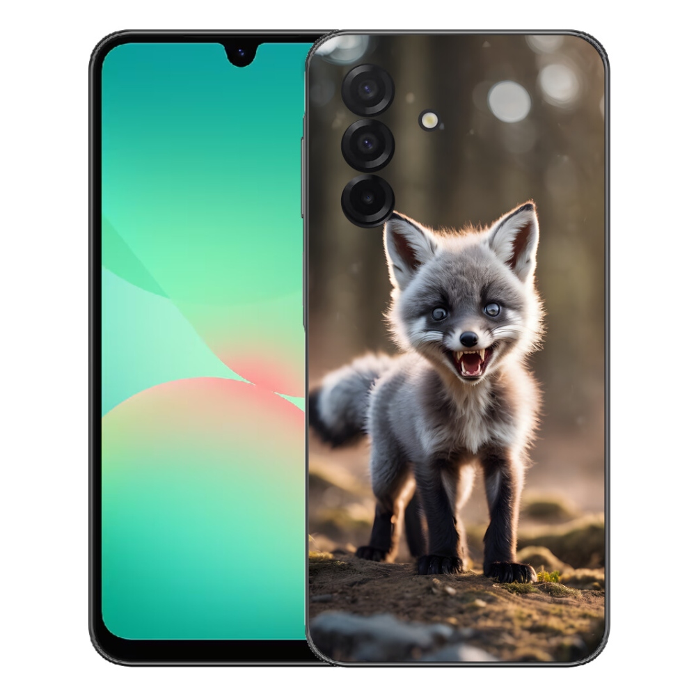 Gelový kryt mmCase na Samsung Galaxy A27 5G - rozzuřená liška