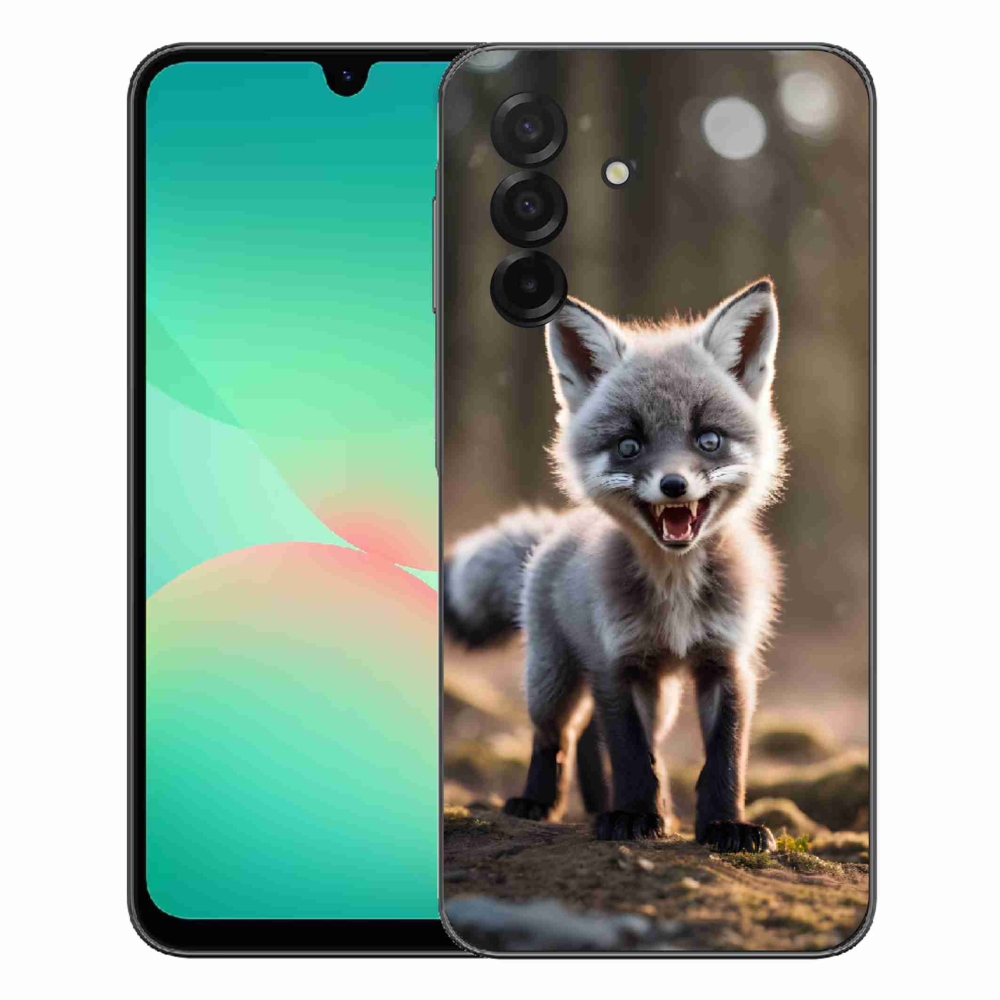 Gelový kryt mmCase na Samsung Galaxy A27 5G - rozzuřená liška