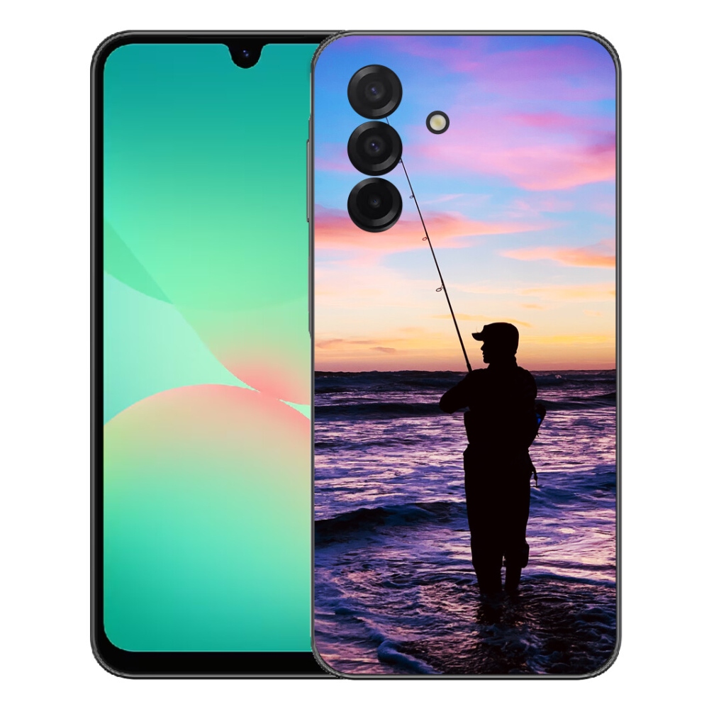 Gelový kryt mmCase na Samsung Galaxy A27 5G - rybaření 1