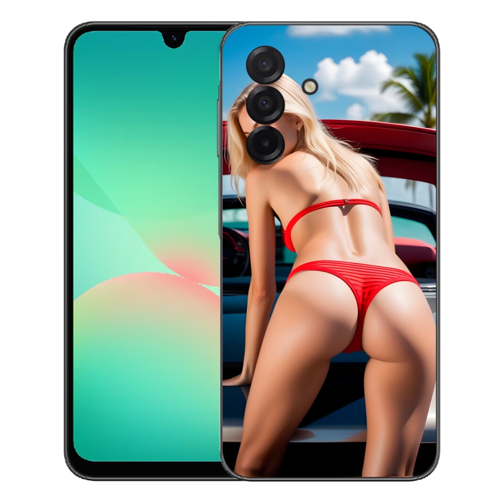 Gelový kryt mmCase na Samsung Galaxy A27 5G - sexy žena 2