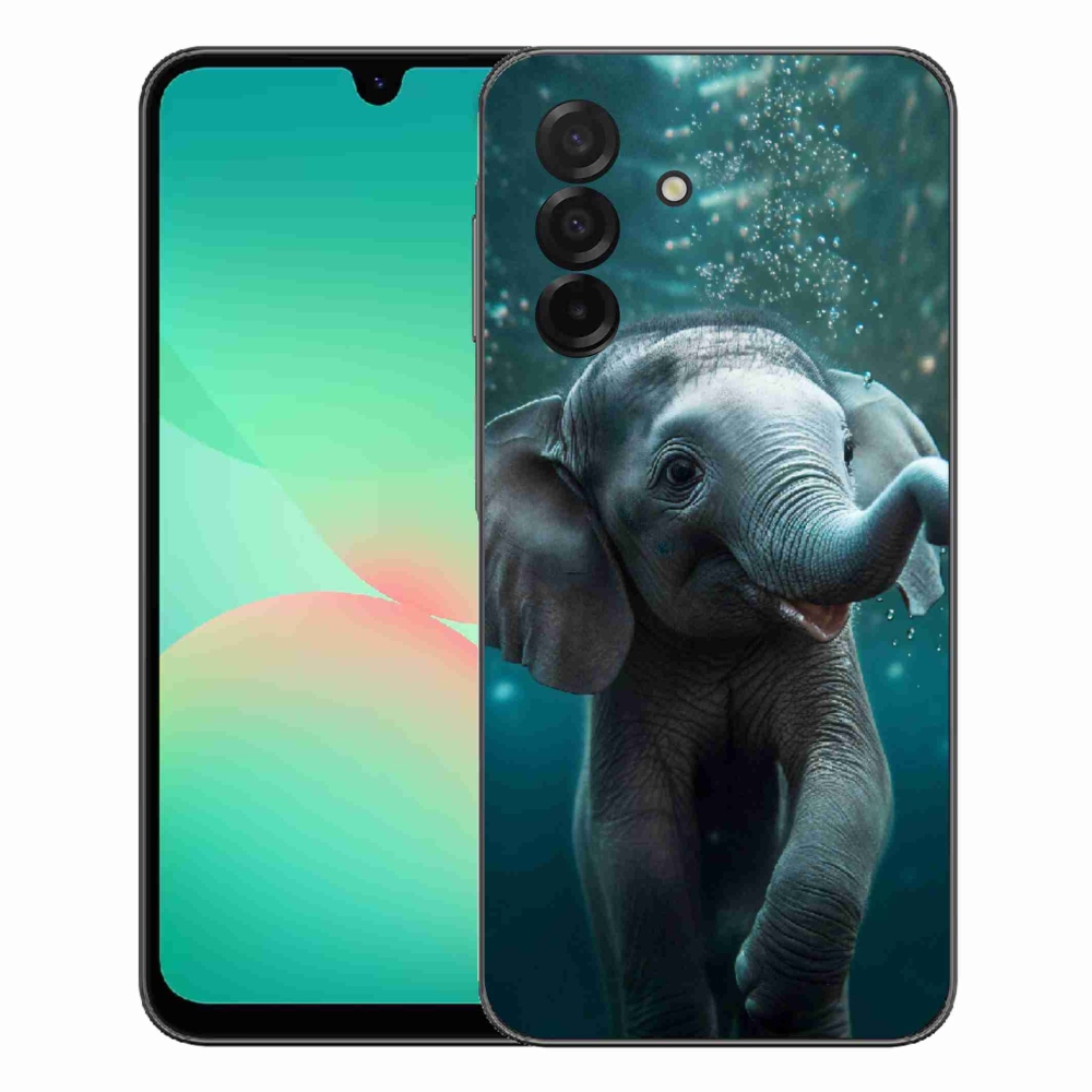 Gelový kryt mmCase na Samsung Galaxy A27 5G - slůně pod vodou