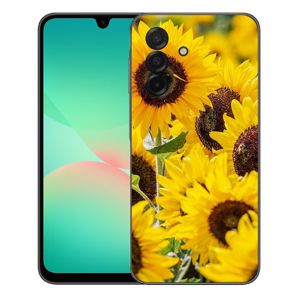 Gelový kryt mmCase na Samsung Galaxy A27 5G - slunečnice