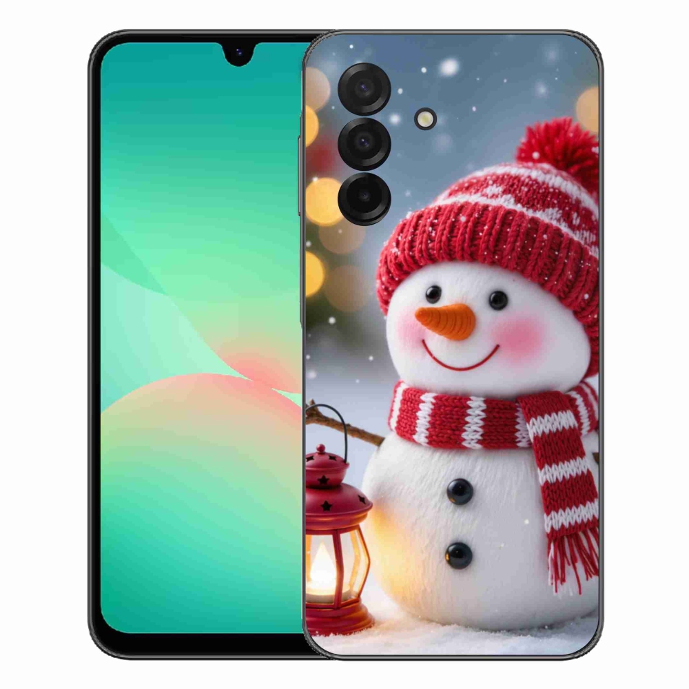 Gelový kryt mmCase na Samsung Galaxy A27 5G - sněhulák 2
