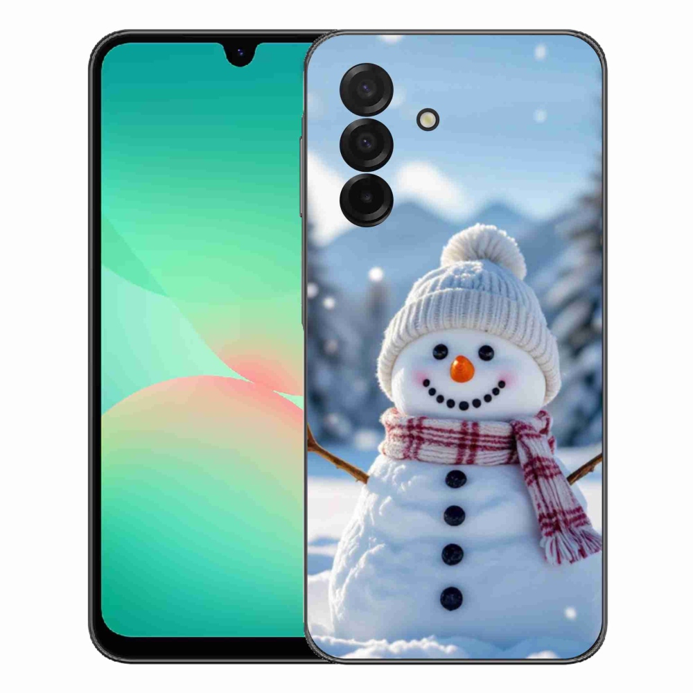 Gelový kryt mmCase na Samsung Galaxy A27 5G - sněhulák 3
