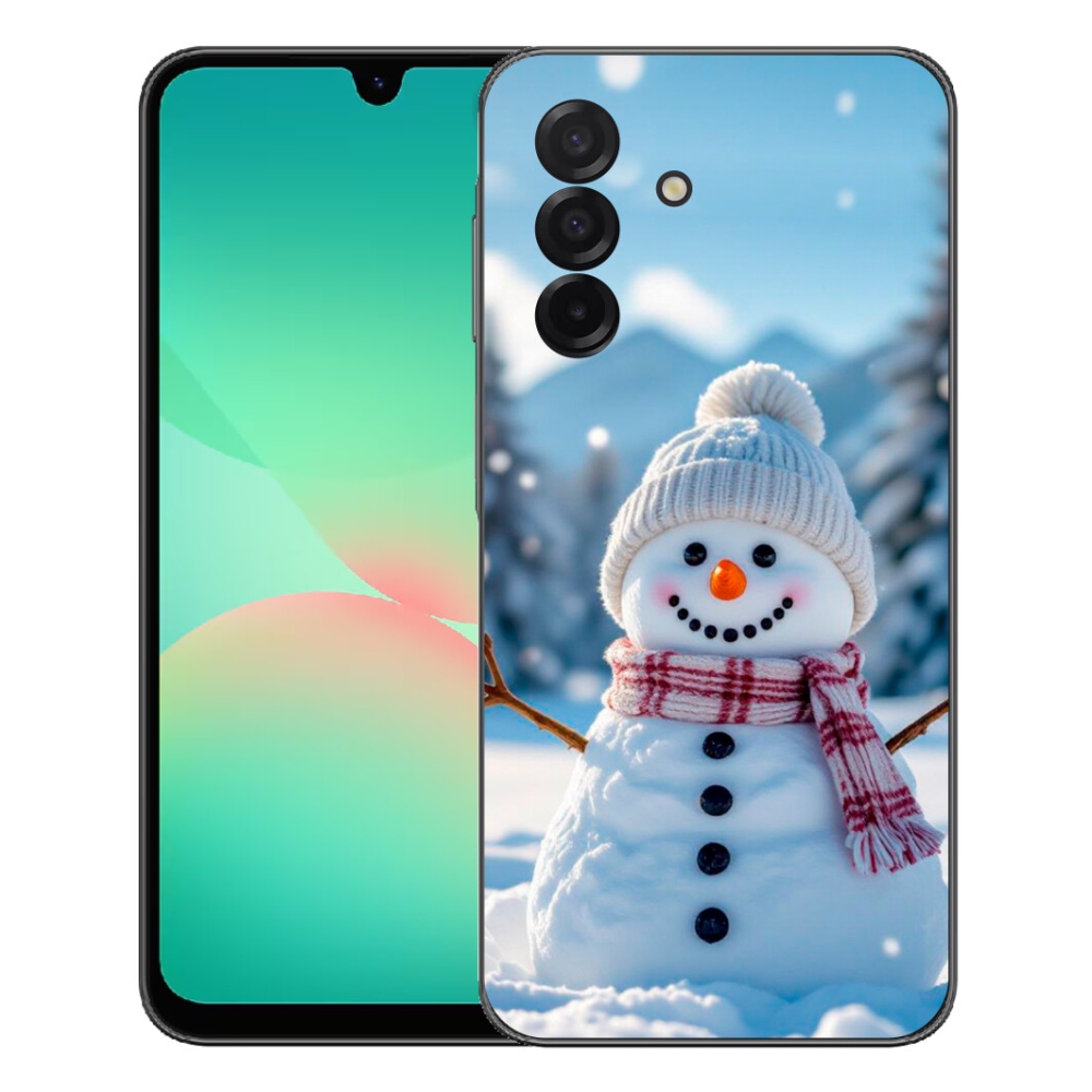 Gelový kryt mmCase na Samsung Galaxy A27 5G - sněhulák 3