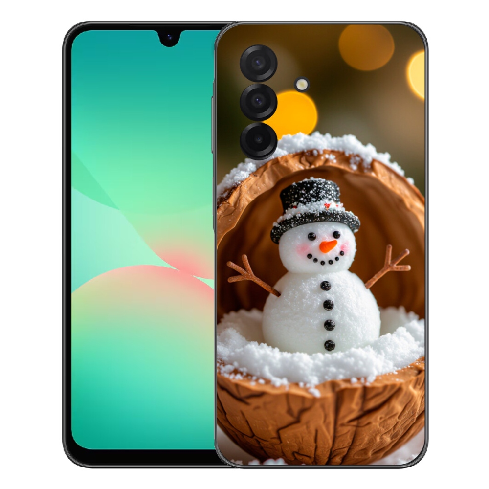 Gelový kryt mmCase na Samsung Galaxy A27 5G - sněhulák 4