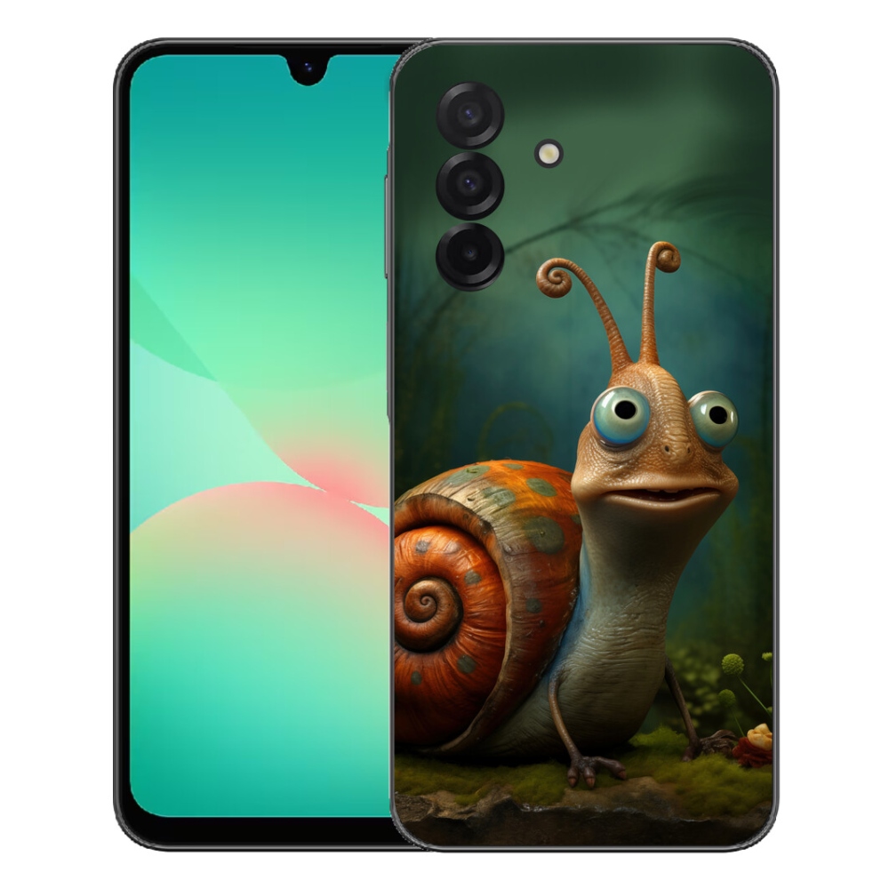 Gelový kryt mmCase na Samsung Galaxy A27 5G - šnek