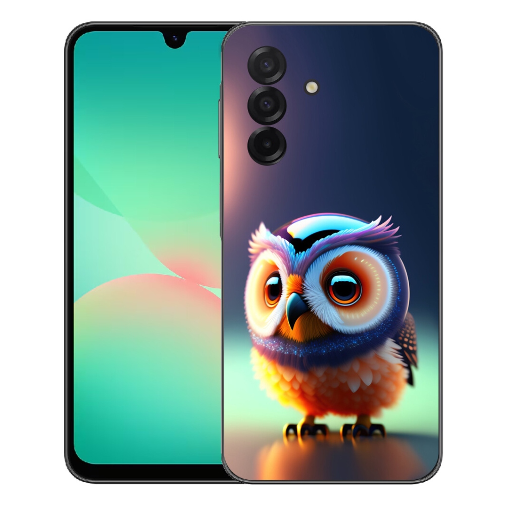 Gelový kryt mmCase na Samsung Galaxy A27 5G - sovička