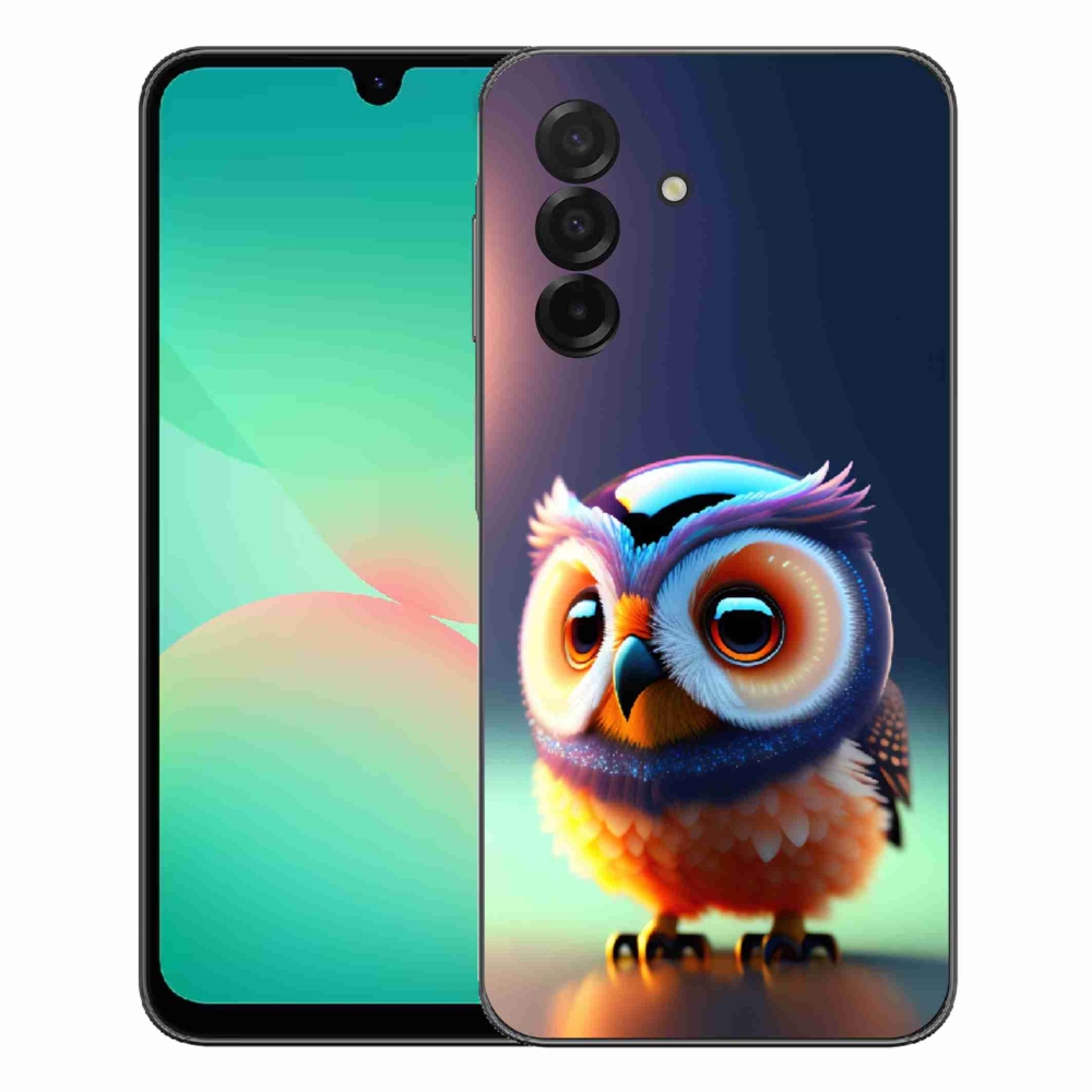Gelový kryt mmCase na Samsung Galaxy A27 5G - sovička