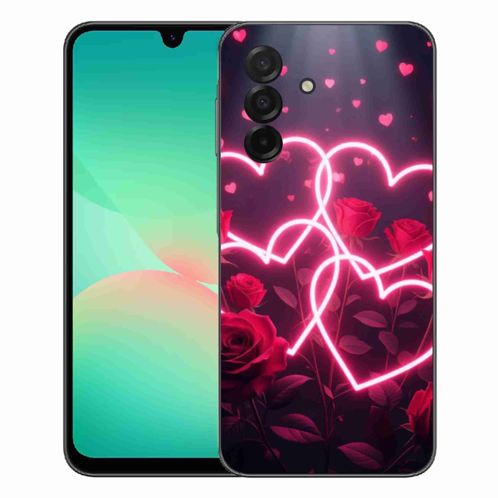 Gelový kryt mmCase na Samsung Galaxy A27 5G - srdce lásky