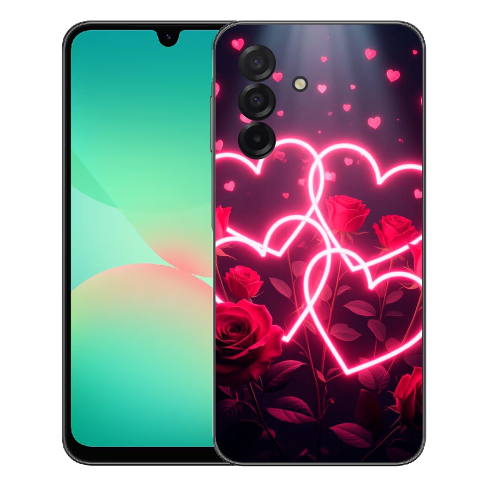 Gelový kryt mmCase na Samsung Galaxy A27 5G - srdce lásky