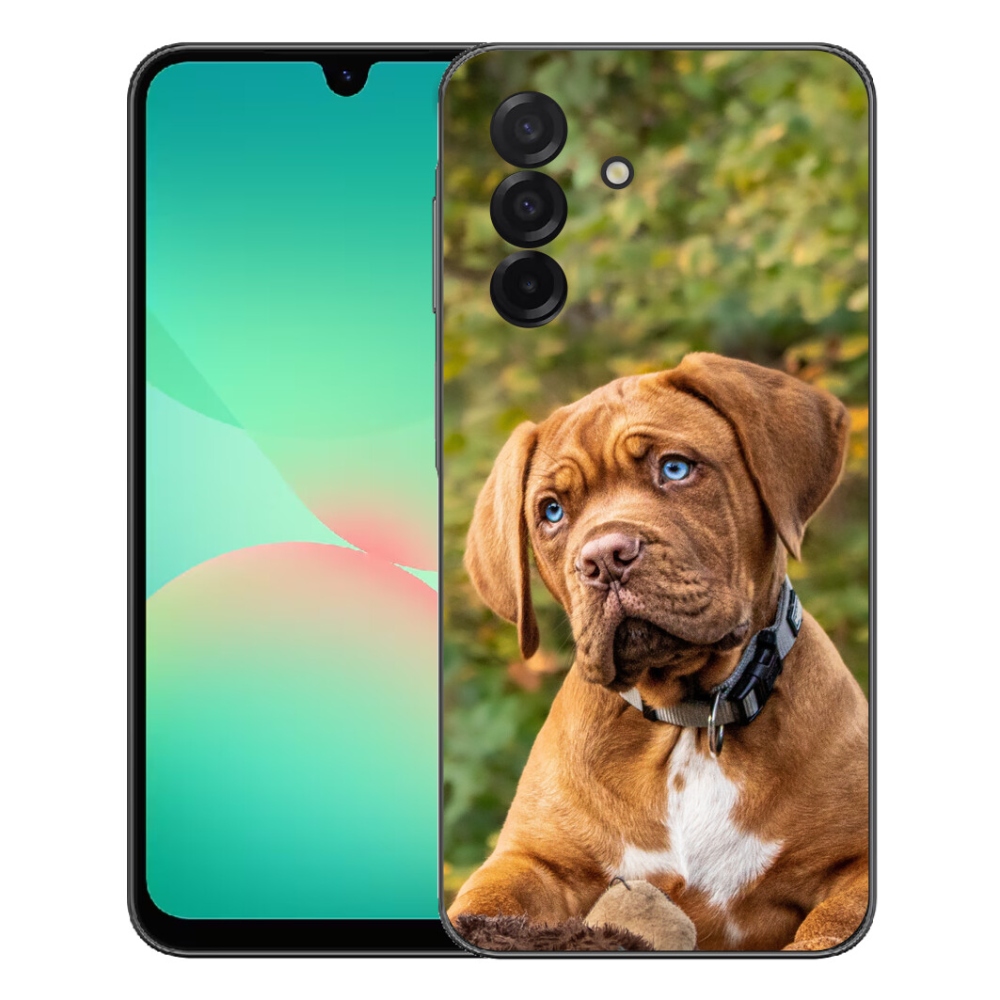 Gelový kryt mmCase na Samsung Galaxy A27 5G - štěně 