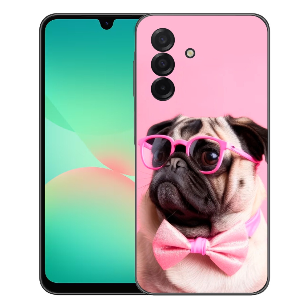 Gelový kryt mmCase na Samsung Galaxy A27 5G - stylový mops