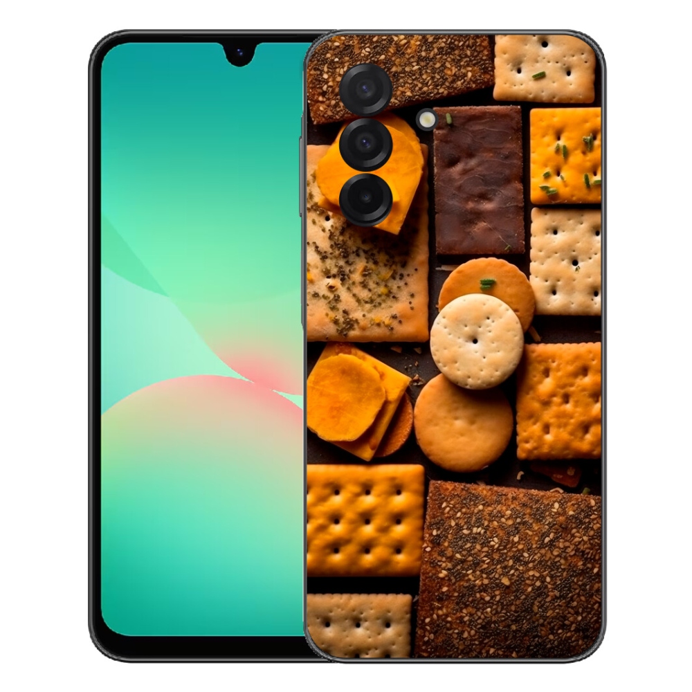 Gelový kryt mmCase na Samsung Galaxy A27 5G - sušenky