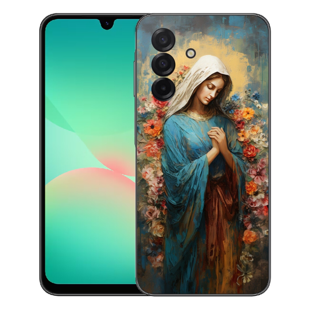 Gelový kryt mmCase na Samsung Galaxy A27 5G - svatá žena