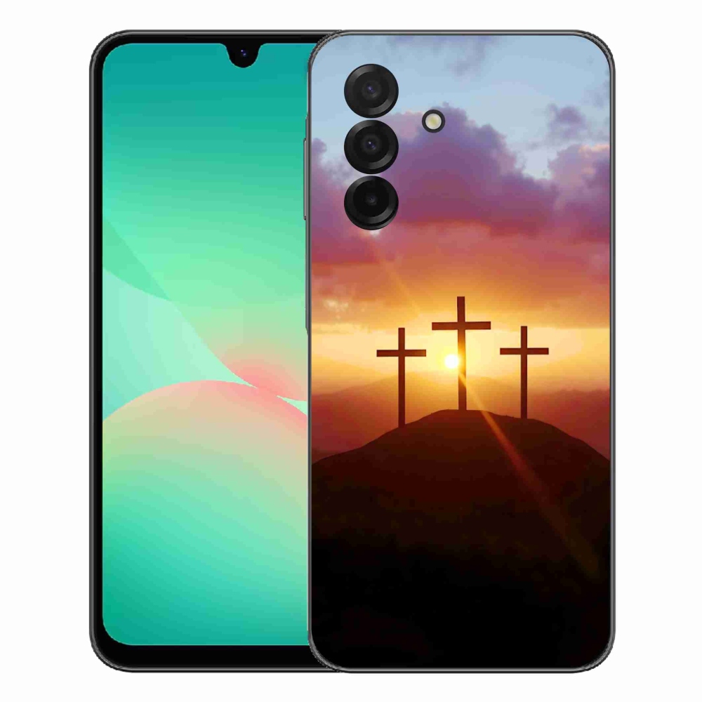 Gelový kryt mmCase na Samsung Galaxy A27 5G - tři kříže