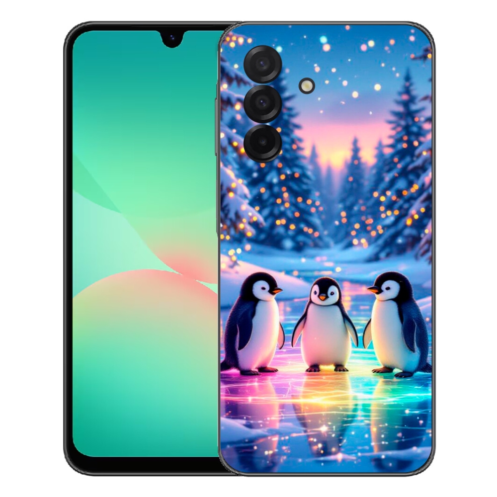 Gelový kryt mmCase na Samsung Galaxy A27 5G - tučnáci