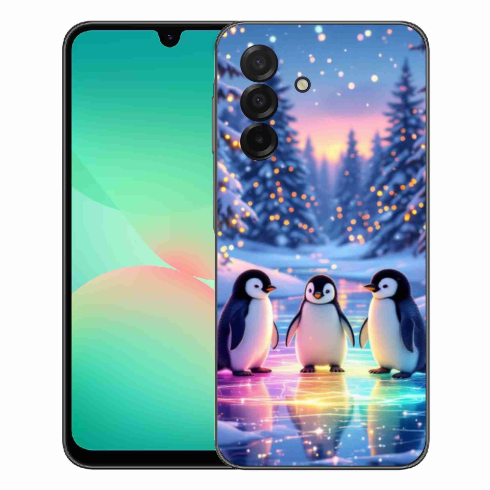 Gelový kryt mmCase na Samsung Galaxy A27 5G - tučnáci