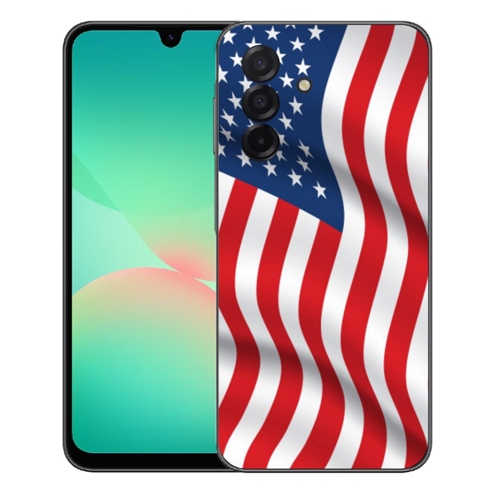 Gelový kryt mmCase na Samsung Galaxy A27 5G - USA vlajka