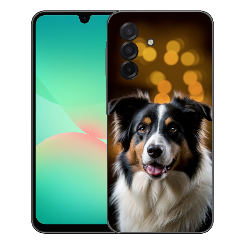 Gelový kryt mmCase na Samsung Galaxy A27 5G - usměvavý australský ovčák
