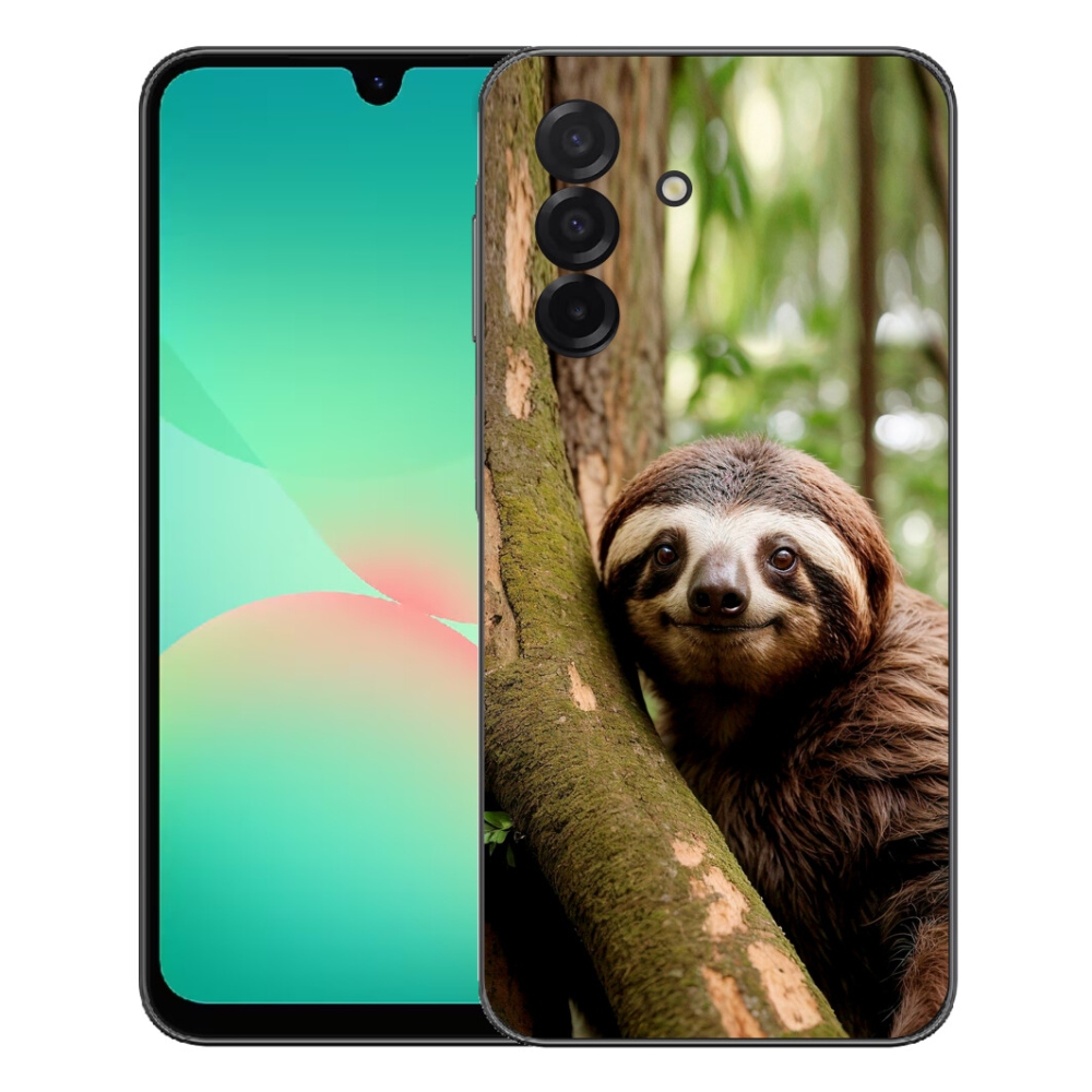 Gelový kryt mmCase na Samsung Galaxy A27 5G - usměvavý lenochod