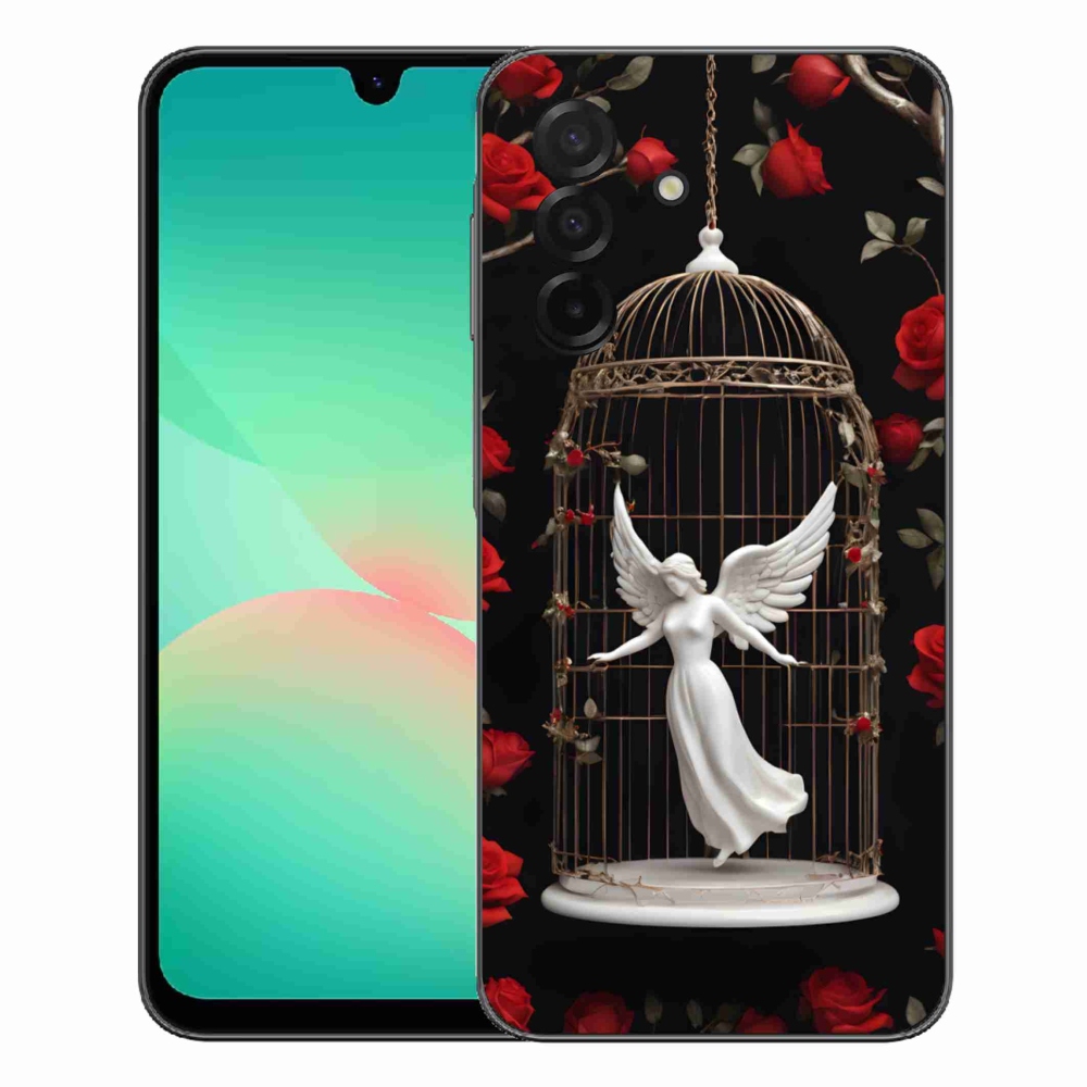 Gelový kryt mmCase na Samsung Galaxy A27 5G - uvězněný anděl