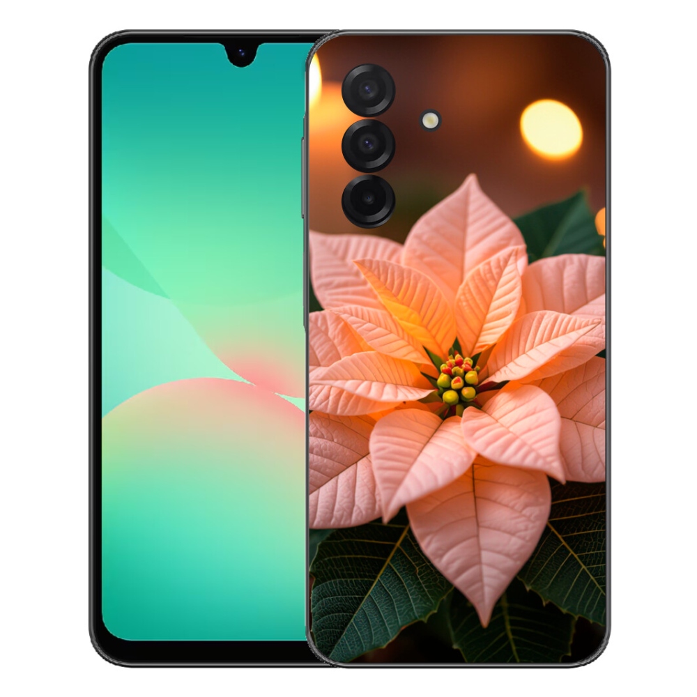 Gelový kryt mmCase na Samsung Galaxy A27 5G - vánoční hvězda