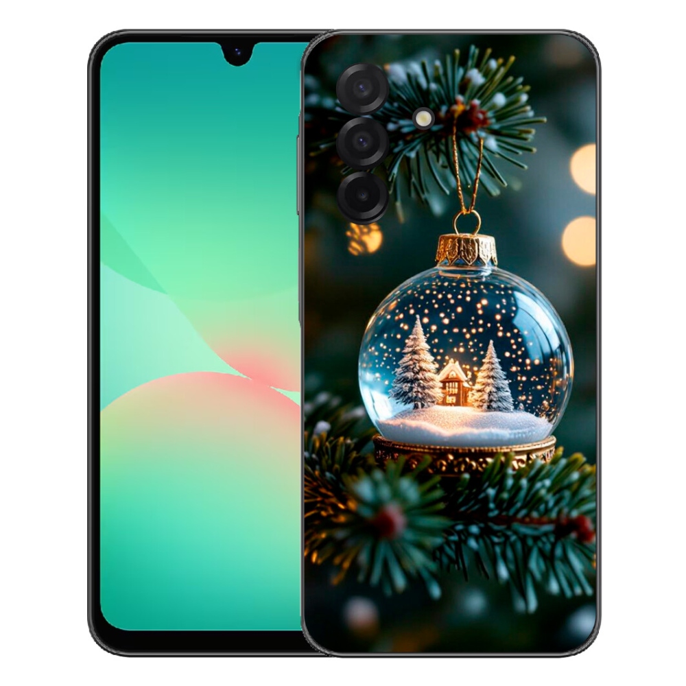Gelový kryt mmCase na Samsung Galaxy A27 5G - vánoční koule 2