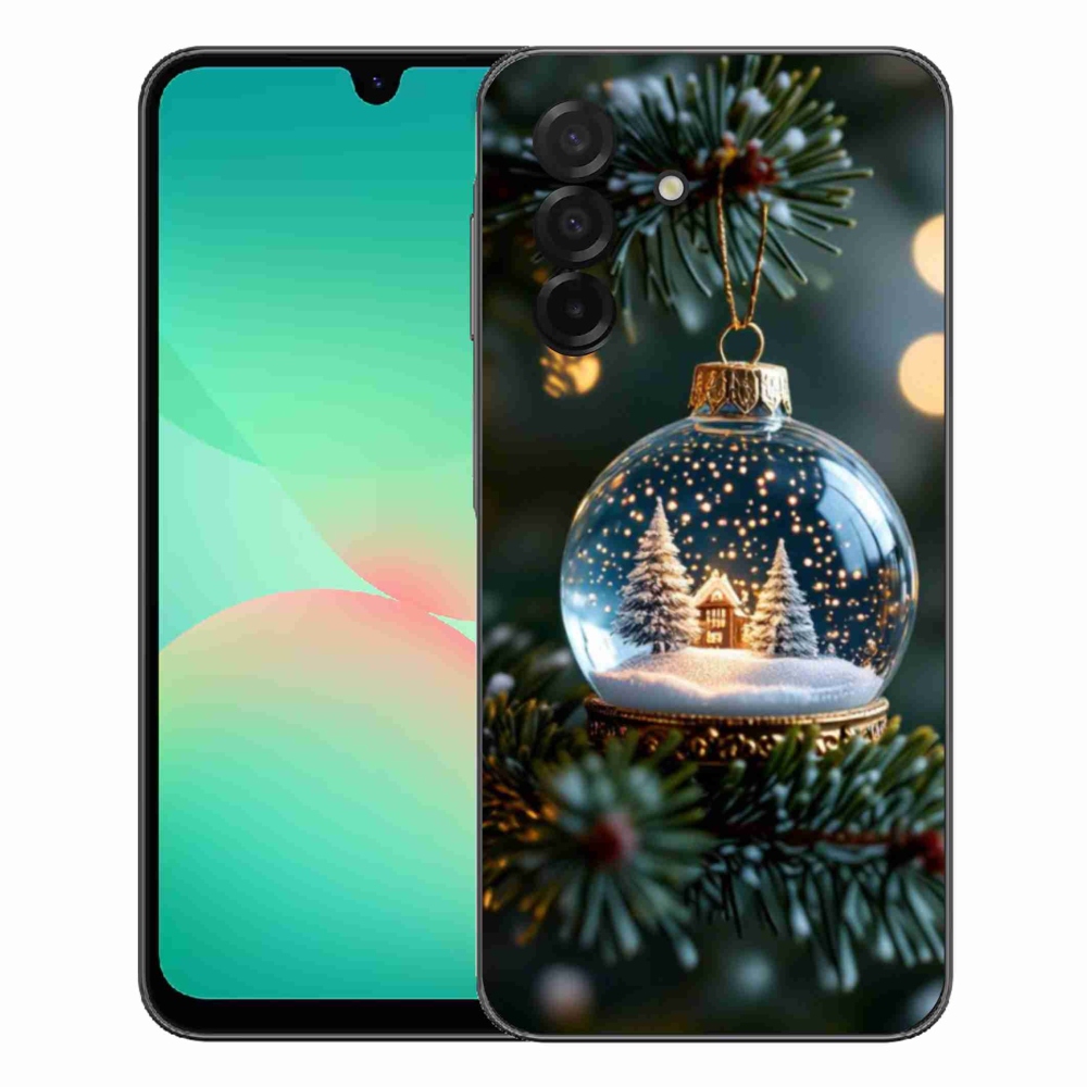 Gelový kryt mmCase na Samsung Galaxy A27 5G - vánoční koule 2