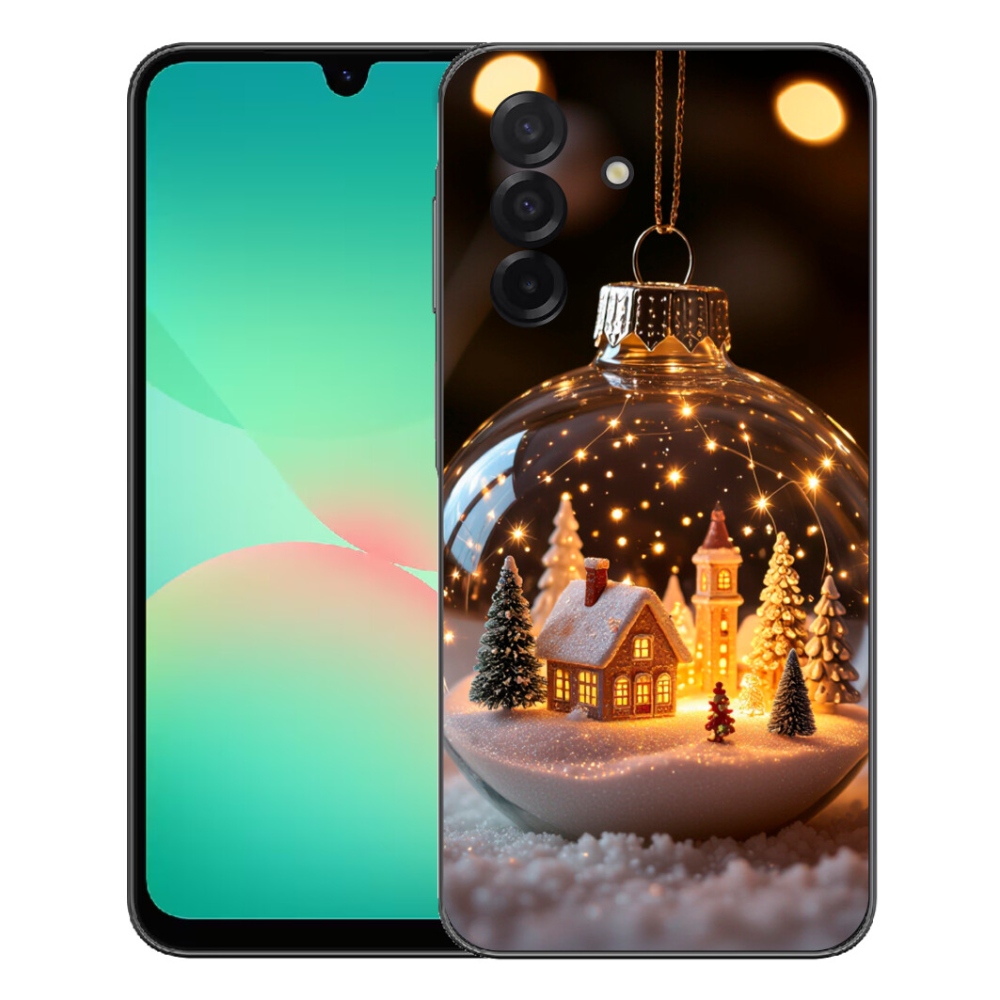 Gelový kryt mmCase na Samsung Galaxy A27 5G - vánoční koule 3