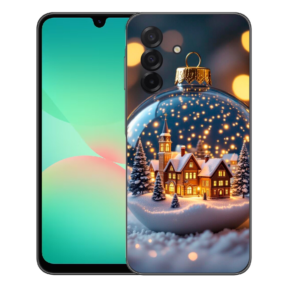 Gelový kryt mmCase na Samsung Galaxy A27 5G - vánoční koule 4