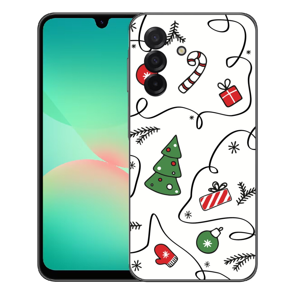 Gelový kryt mmCase na Samsung Galaxy A27 5G - vánoční motivy