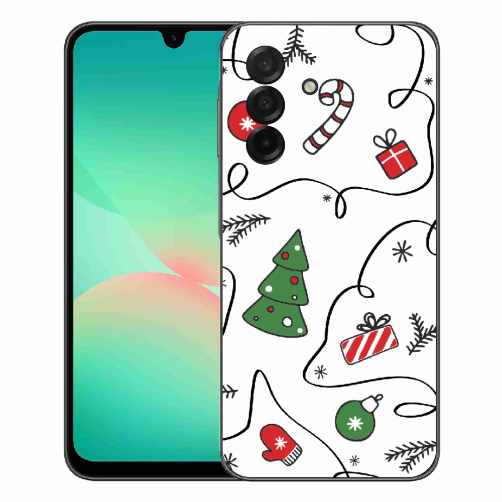 Gelový kryt mmCase na Samsung Galaxy A27 5G - vánoční motivy