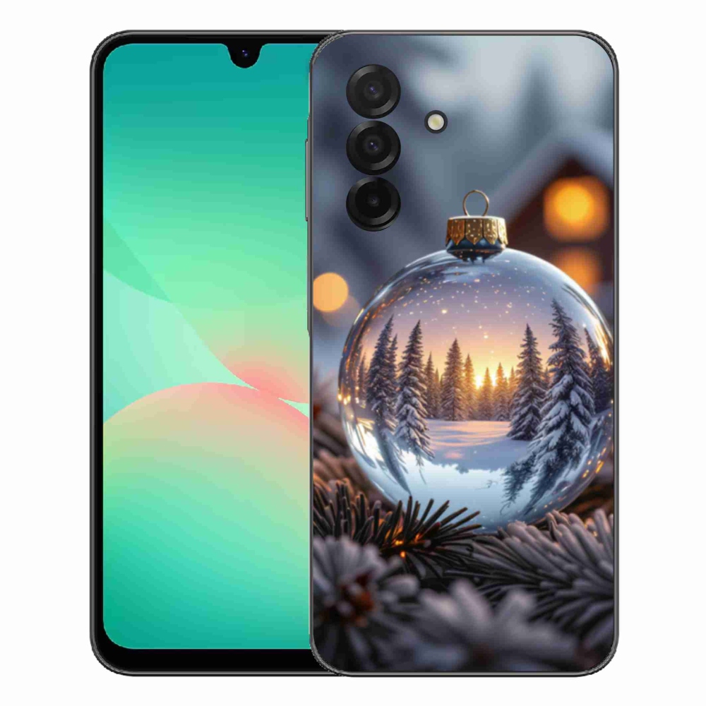 Gelový kryt mmCase na Samsung Galaxy A27 5G - vánoční ozdoba