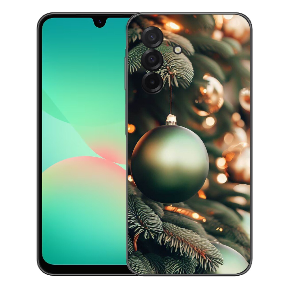 Gelový kryt mmCase na Samsung Galaxy A27 5G - vánoční ozdoby 1