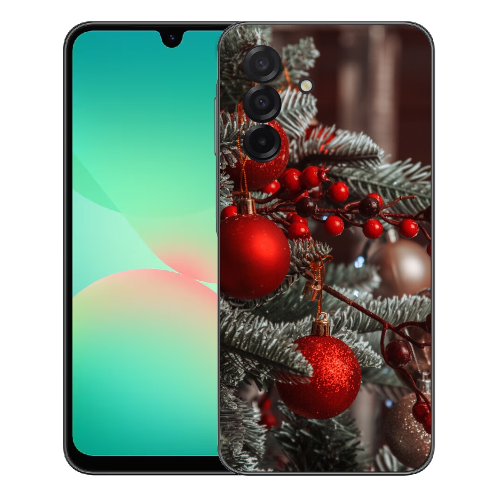 Gelový kryt mmCase na Samsung Galaxy A27 5G - vánoční ozdoby 2