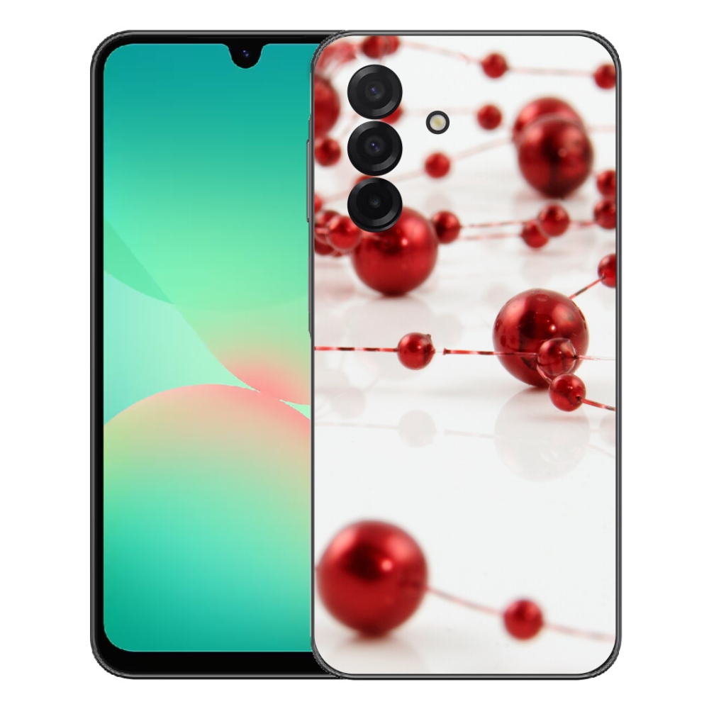 Gelový kryt mmCase na Samsung Galaxy A27 5G - vánoční řetěz
