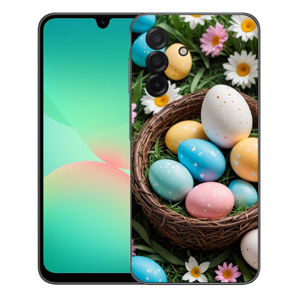 Gelový kryt mmCase na Samsung Galaxy A27 5G - velikonoční vajíčka 2
