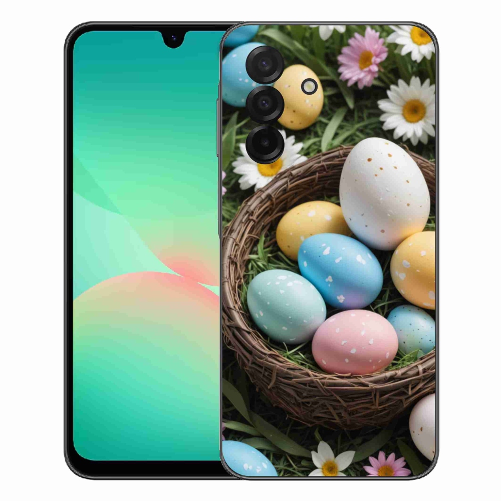 Gelový kryt mmCase na Samsung Galaxy A27 5G - velikonoční vajíčka 2