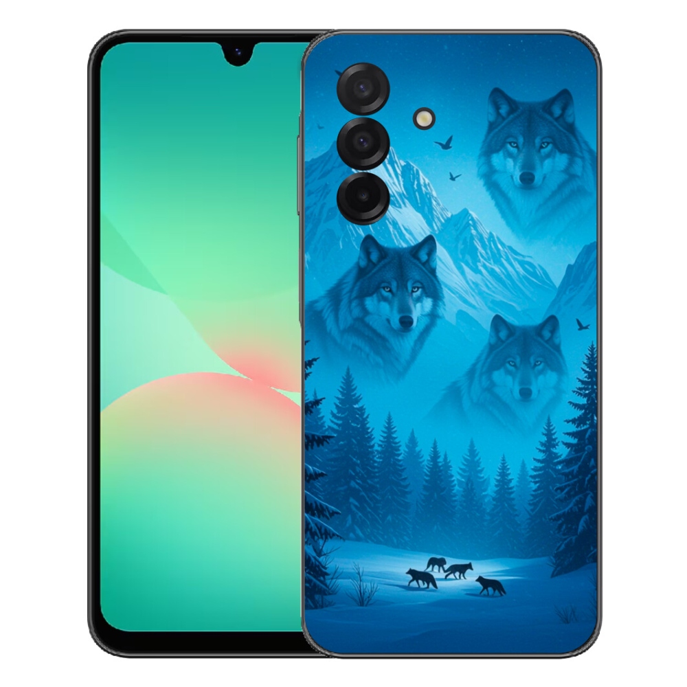 Gelový kryt mmCase na Samsung Galaxy A27 5G - vlčí smečka